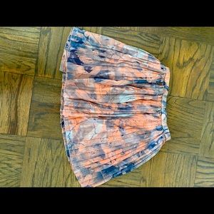 BCBGeneration Pleated, Floral Mini Skirt